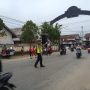 Lantas Polsek Ngabang Laksanakan Ploting Point Pagi, Arus Lalin Lancar dan Kondusif